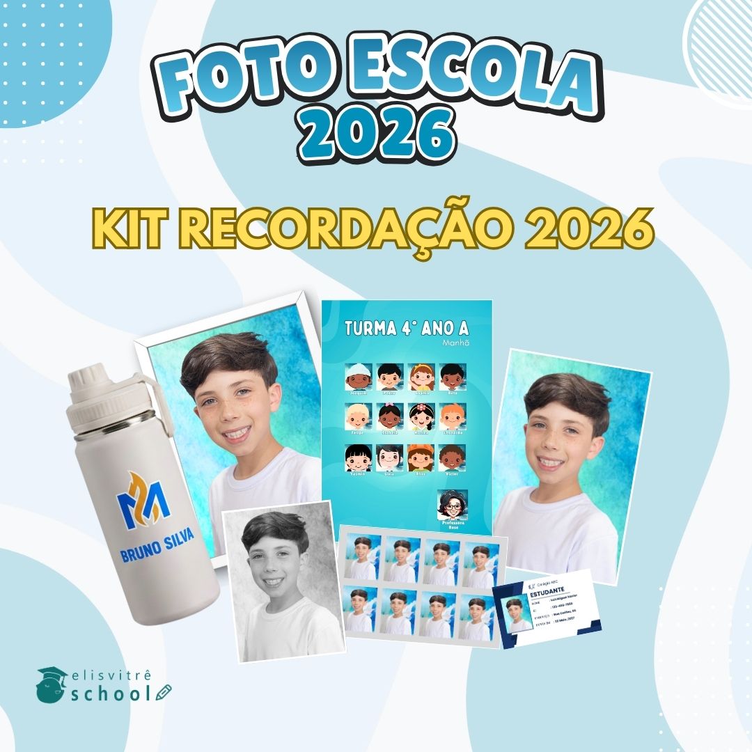 KIT RECORDAÇÃO ESCOLAR 2026