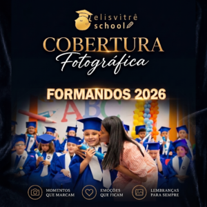COBERTURA FOTOGRÁFICA DE FORMATURA 2026 INFANTIL - CAVG